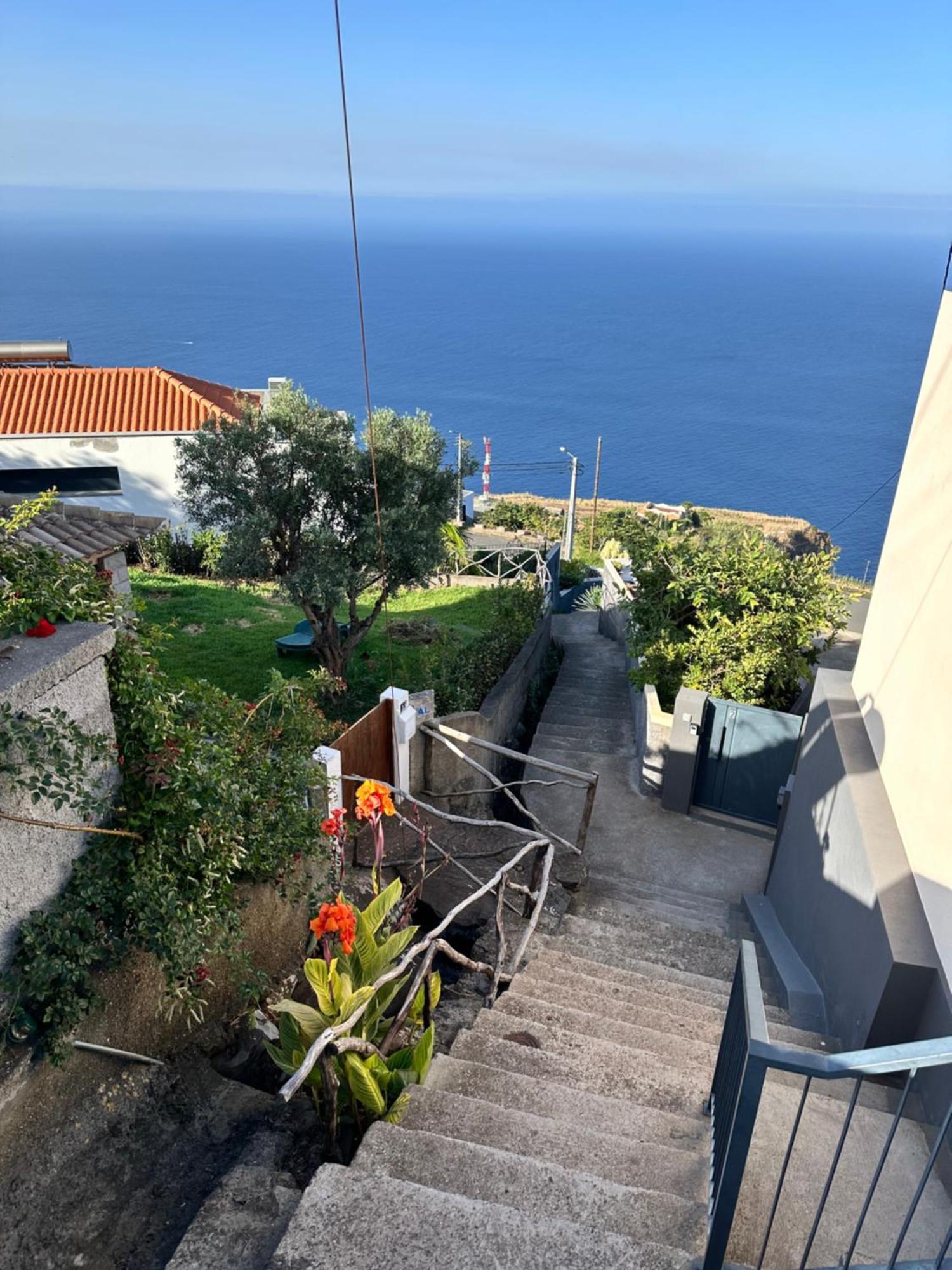Villa Cozy Sea View House Faja Da Ovelha Calheta  Exterior foto
